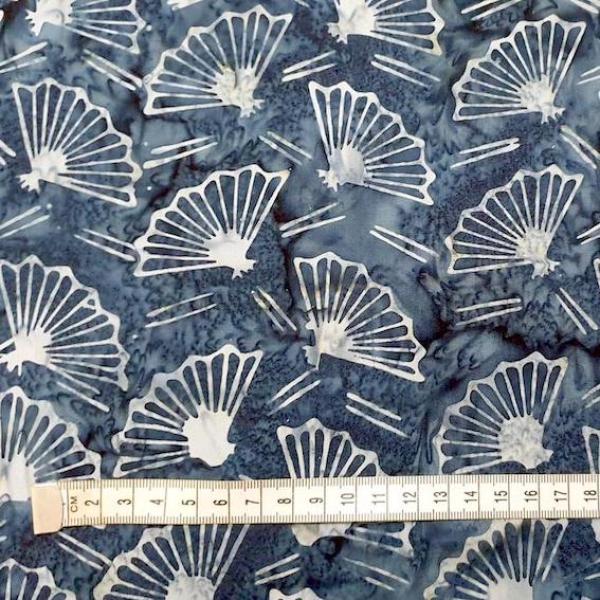 BLUE - Willamette - Batikstoff aus Indonesien